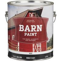 Do It Best Latex Flat Exterior Barn Paint Red 1 Gallon W60R00831-16