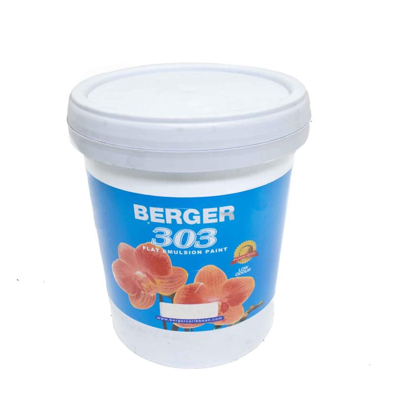 Berger 303 Emulsion White Base 5 Gallon P113289