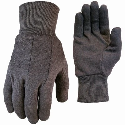 MENS JERS GLOVE 3PC BRN LG