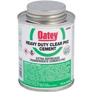  Oatey  PVC Clear Cement  8 Ounce  1 Each 30863: $38.16
