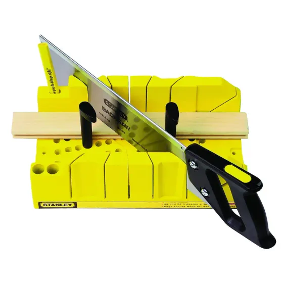  Stanley  Clamp Miter Box And Saw 1 Each 0420600