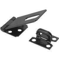  National  Non Swivel Safety Hasp 3-1/4 Inch  Black  1 Each N305953