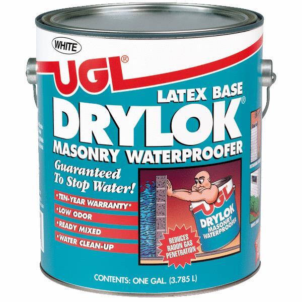 Drylok  Latex Base Masonry Waterproofer 1 Gallon  White 1 Each 27513