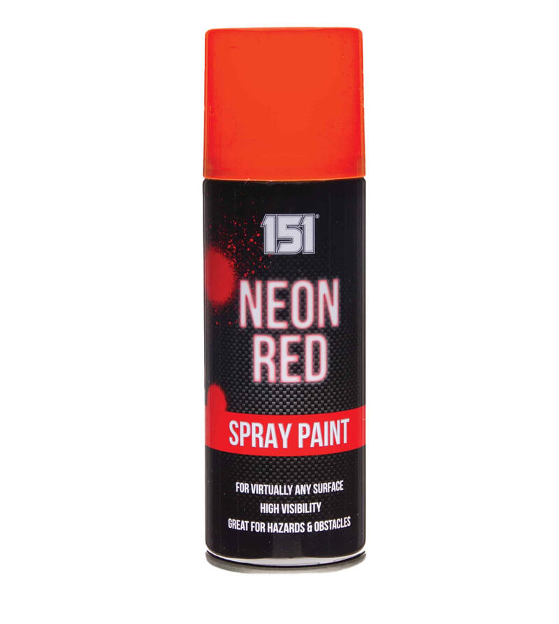 151 Neon Spray Paint 200ml Red 1 Each TAR023