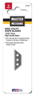  Master Mechanic Mini Utility Knife Blade 1 Each 704546: $5.43