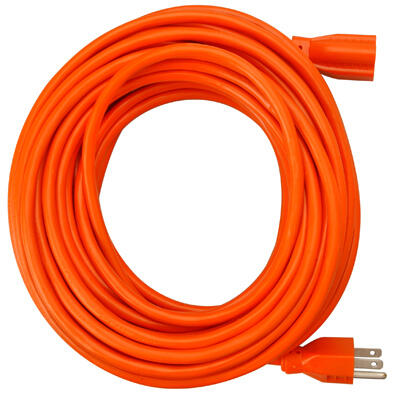 Ho Wah Genting Extension Cord 16/3 25 Foot Orange 1 Each 02307ME