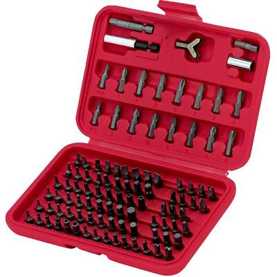  Best Way Tools 100-Piece Screwdriver Bit Set 1 Set 24380