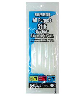  Surebonder Glue Stick  0.44x10 Inch  Clear 8 Pack DT-8