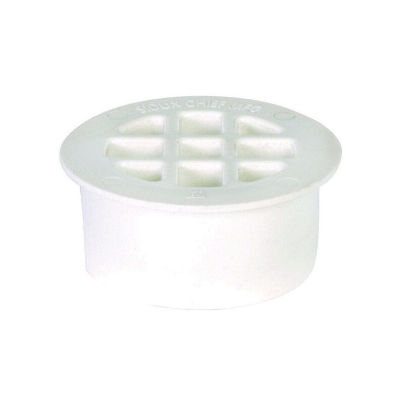  Sioux Cheif  PVC Floor Drain 4 Inch  1 Each 845-4PPK