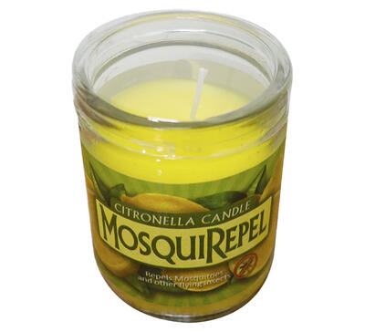 Mosquirepel Citronelle Candles Yellow 1 Each FSE30059
