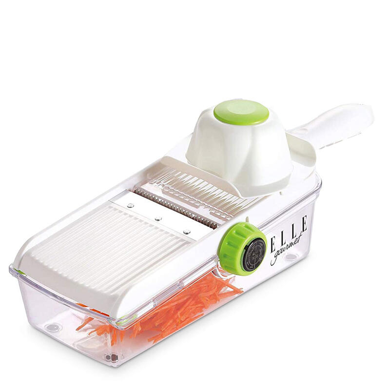 Elle Gourmet Mandoline Slicer Set 8 Piece 1 Set ELG32237 M&C Home Depot