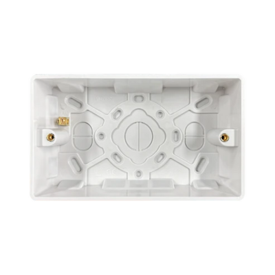 BACK BOX  2G 35MM WHT VN285