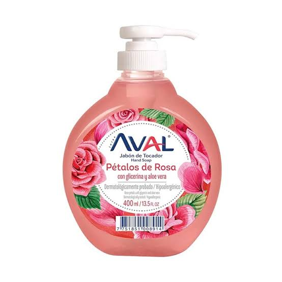 AVAL HAND WASH LQ ROSES 400ML