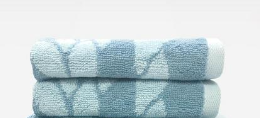 Sttelli Ripple Hand Towel Pacific Blue 1 Each RIT-110-PAB