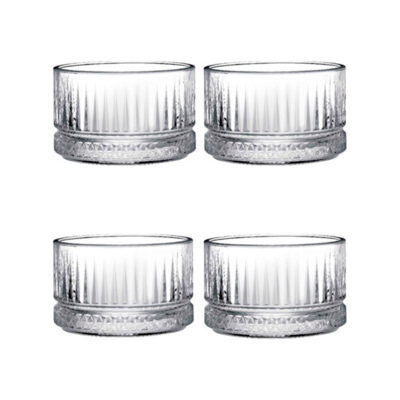 GLASS BOWL SET 4PCS