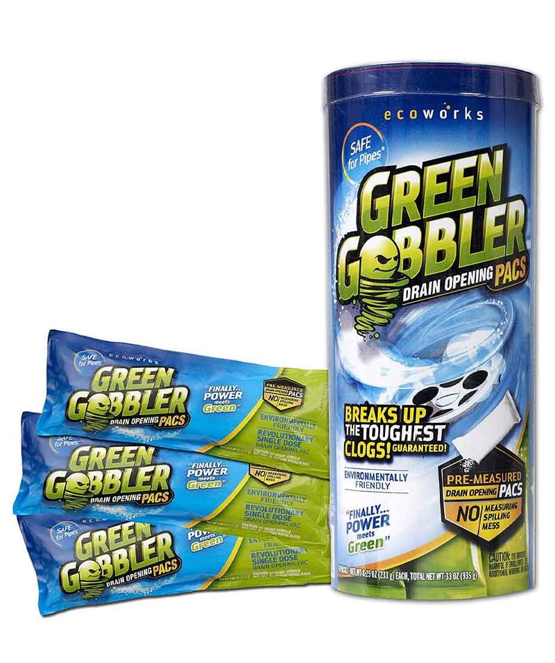 Green Gobbler Drain Opener 3pk 8.25oz 1 Pack GGDC3SEMR