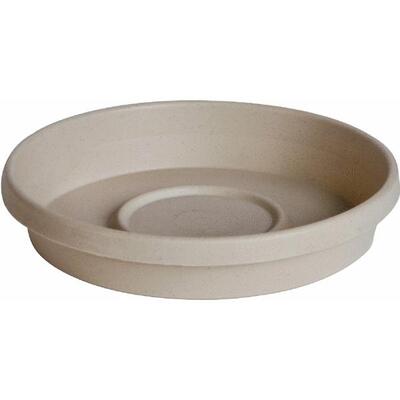  Akro Mils Sandstone Clay Saucer  6 Inch  1 Each SLI06000A34 STT0683 M/D