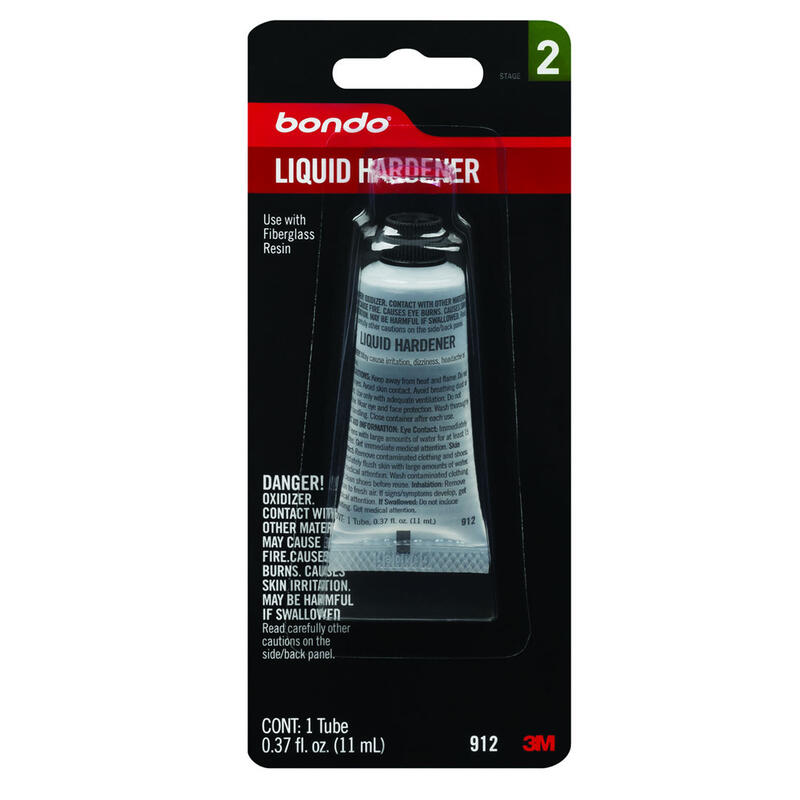 Binder Fiberglass Liquid Hardener 1 Each 912 M&C Home Depot