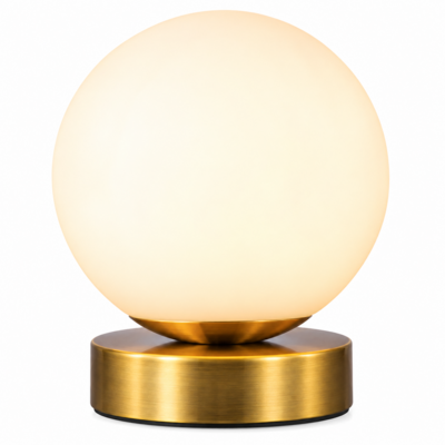GLASS TABLE LAMP 1XG9