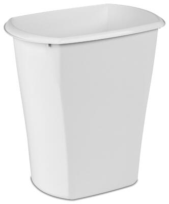 Sterilite Wastebasket 5.5 Gallon White 1 Each 10528006