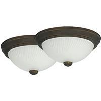 Home Impressions Ceiling Fixture 2L Oil Rubbed Bronze 2 Pack IFM211TORB