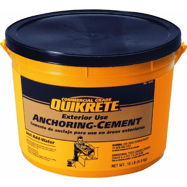  Quikrete Anchoring Cement 10 Lb  1 Each 1245-11