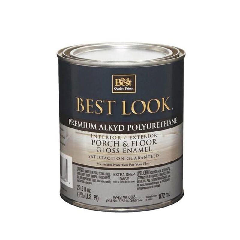 Best Look Gloss Enamel Paint Extra Deep Base 1 Qt W43W00803-44