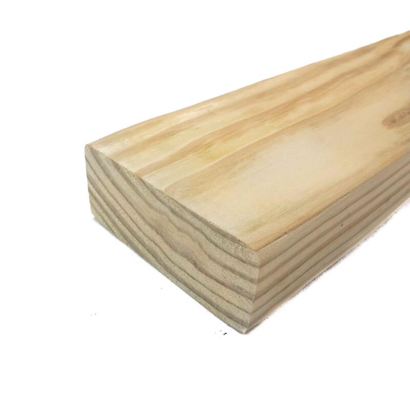 Lumber Yellow Pine #1 S4S Treated 2x4x18 1 Length