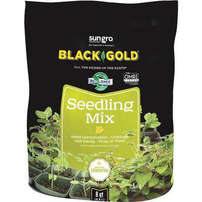  Black Gold  Seeding Mix 8 Quart  1 Each 1411002.Q08P