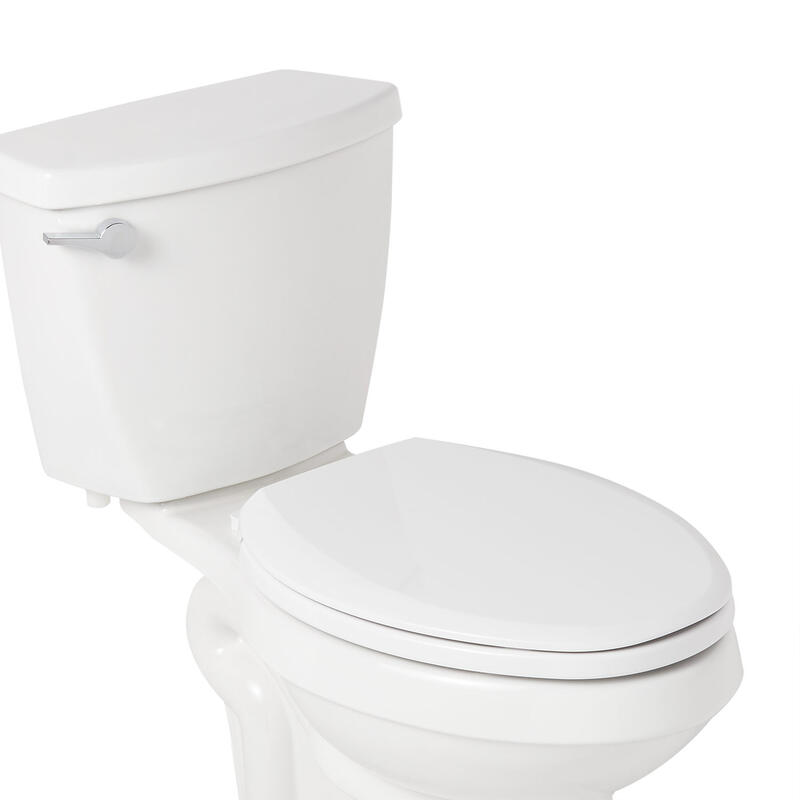 Toilet With Seat P-Trap White 1 Each 237197