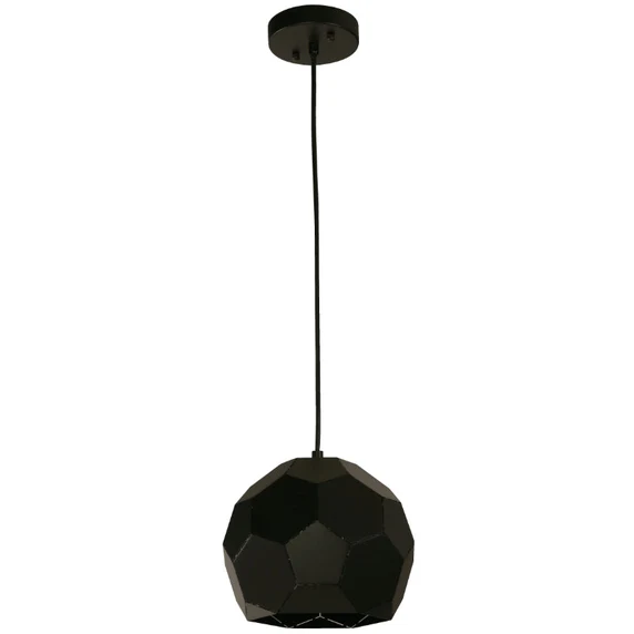 HANGING LAMP 1L E27 40W M/BLK
