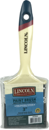  Brown USA Paint Brush  3 Inch  1 Each LNC3005