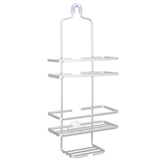  Bath Bliss Bathroom Shower Caddy White Aluminum 1 Each 24506-WHT-ALU