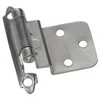 Brainerd Self-Closing Inset Hinge 3/8 Inch 2 Pack H0104AV-SN H0104ALSN ...