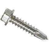  Hillman  Hex Washer Head Self-Drilling Screw #10x1-1/4 Inch  Zinc 1 Each 560334