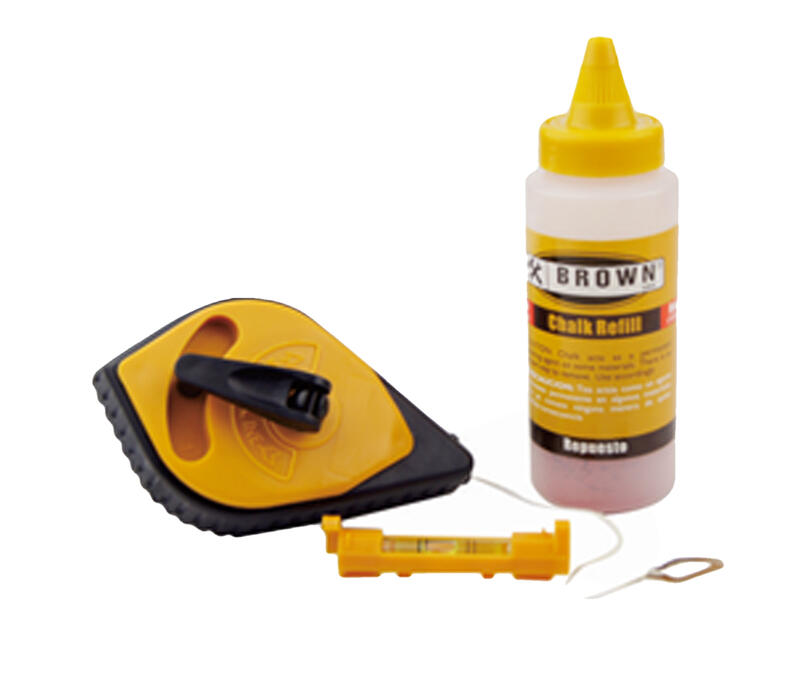  Brown USA Chalk And Reel 100 Foot  1 Each BRCL001