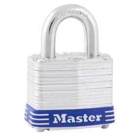  Master Lock  Tumbler Steel Padlock 40mm 1 Each 3ESPD P27114: $42.00