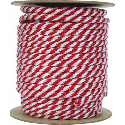 DIB Derby Polypropylene Rope 5/8 Inx150 Foot Red White 1 Foot 709941: $2.19