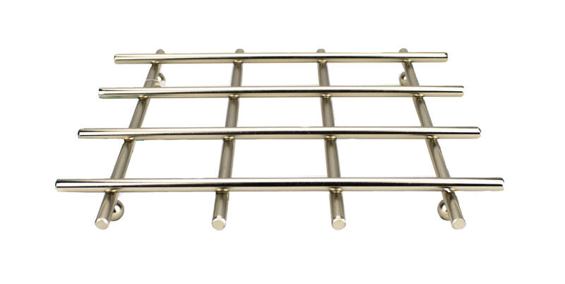  EuroHome  HD Trivet  Satin Nickel  1 Each EW4002