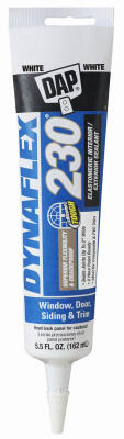 Dap Dynaflex Window Door And Trim Sealant  5.5 Ounce  White 1 Each 18886