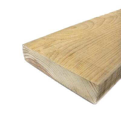 Lumber Pitch Pine #1 S4S Treated 2x8x16 1 Length