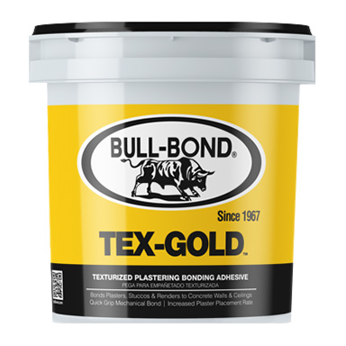 Bull-Bond Tex Gold Plastering Bonding Adhesive 1 Gallon 1 Each BA4GTG