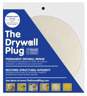  Construction Metals Drywall Repair Plug 1/2x3-7/8 Inch  1 Each DP123