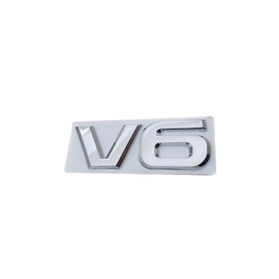  Vehicle Sticker 'V6' Chrome 1 Each 3DS-V6: $9.01