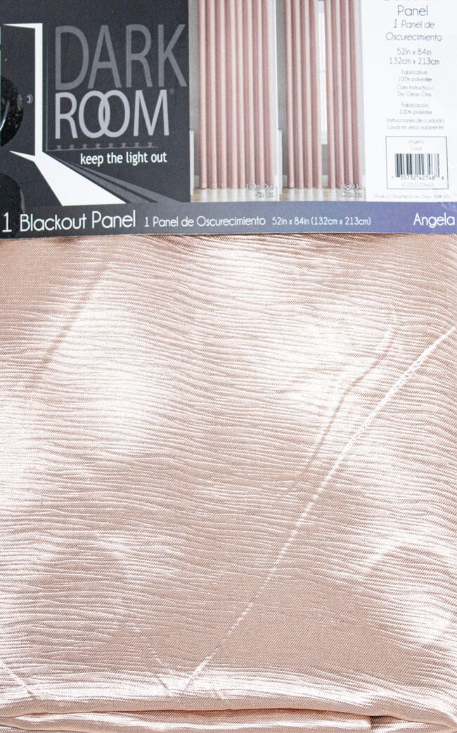 VC Curtain Blackout Panel Coral 1 Each AGE-PNL-5584-EL-CORAL