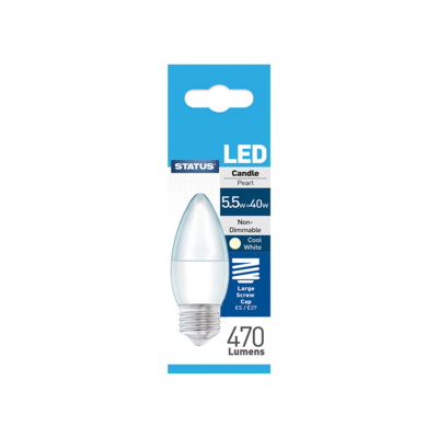 BULB C/WHT E27 5.5W