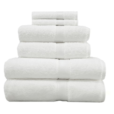  Safdie & Co.  Terry Woven Bath Towel  White  1 Each 77408.B.01