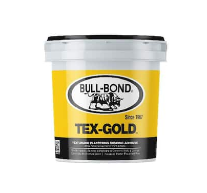 Bull-Bond Tex Gold Plastering Bonding Adhesive 1 Quart  1 Each BA12QTG
