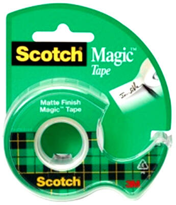  Scotch Tape Dispensered Rolls  1/2x800 Inch 1 Roll 119