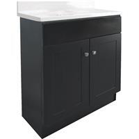  Design House Vanity Combo Marble Top 24x18 Inch  Espresso 1 Each 541870